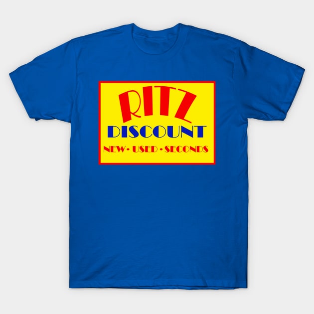 Ritz Discount T-Shirt by BradyRain